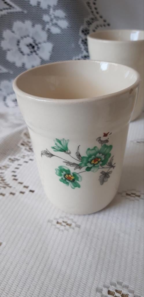 6 vintage bekers Petrus Ragout, Maastricht, Huis en Inrichting, Ophalen