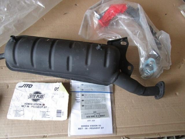 Nouveau pot Sito+ pour Honda Vision Met-In 50 / Peugeot ST50, Enlèvement ou Envoi, Neuf, Pot d'échappement, Honda
