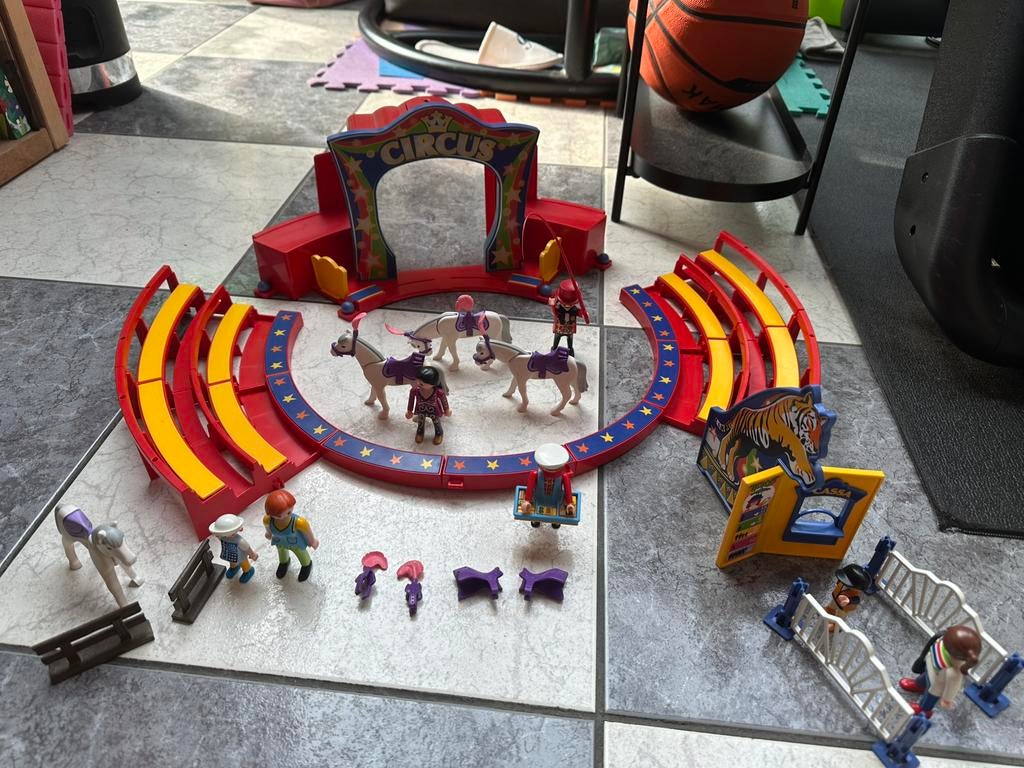 Vintage Playmobil circus, Kinderen en Baby's, Speelgoed | Playmobil, Ophalen of Verzenden, Gebruikt