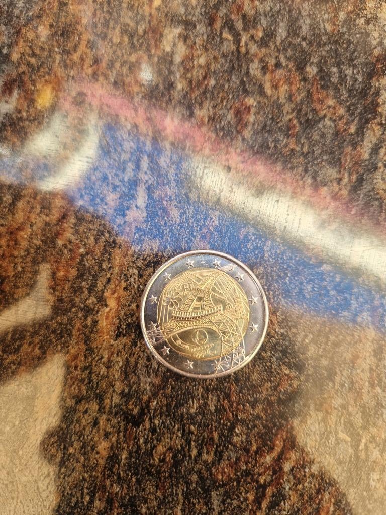 2024 Olympische spelen munten parijs, Postzegels en Munten, Ophalen