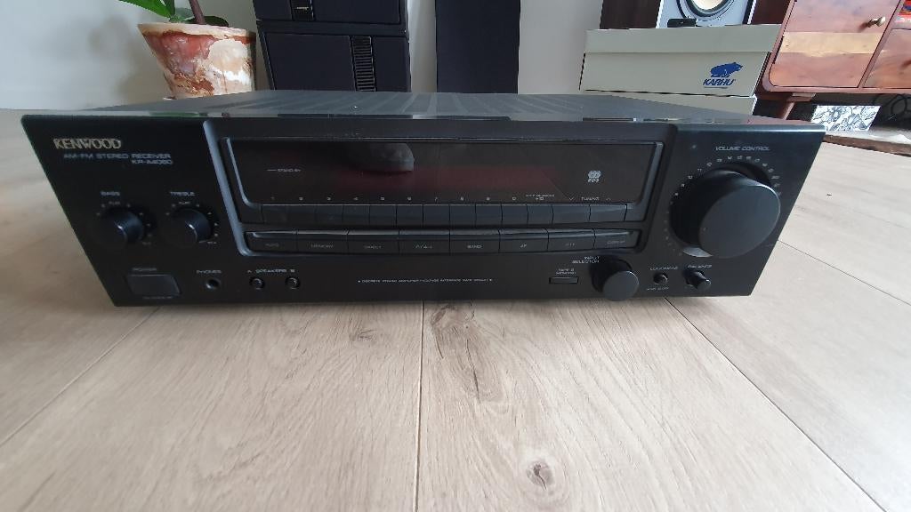 Kenwood AM-FM stereo receiver KR-A4060, Audio, Tv en Foto, Gebruikt, 60 tot 120 watt, Stereo, Ophalen