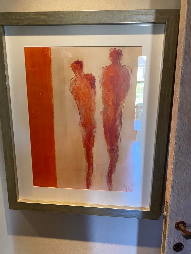 Moderne schilderij, Ophalen