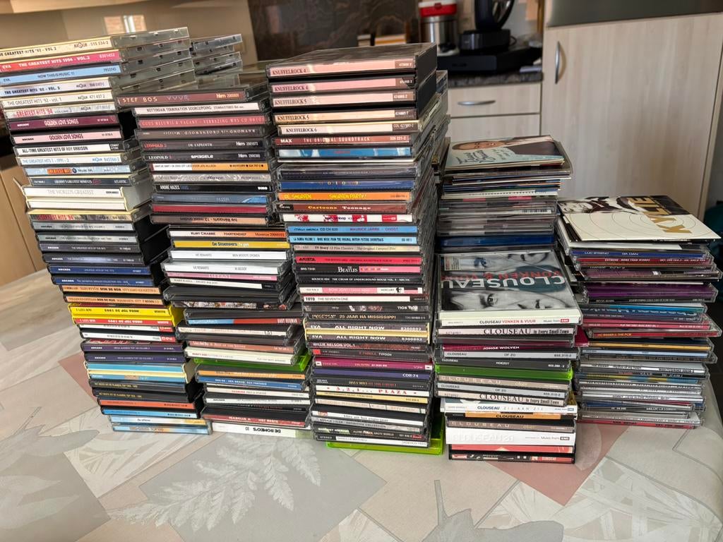 Groot lot cd’s & singles, Cd's en Dvd's, Ophalen, Gebruikt