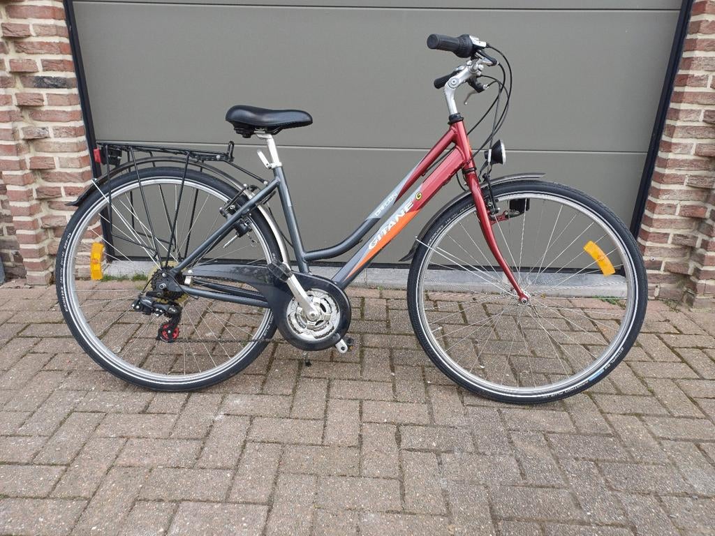 Damesfiets gitane 21verersnellingen, Ophalen