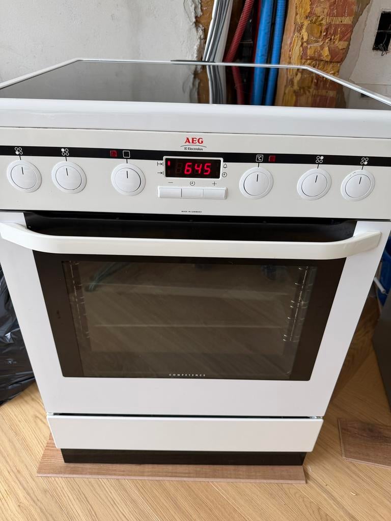 aeg competence fornuis pnc 940 313 155 02, Elektronische apparatuur, Fornuizen, Ophalen, Zo goed als nieuw