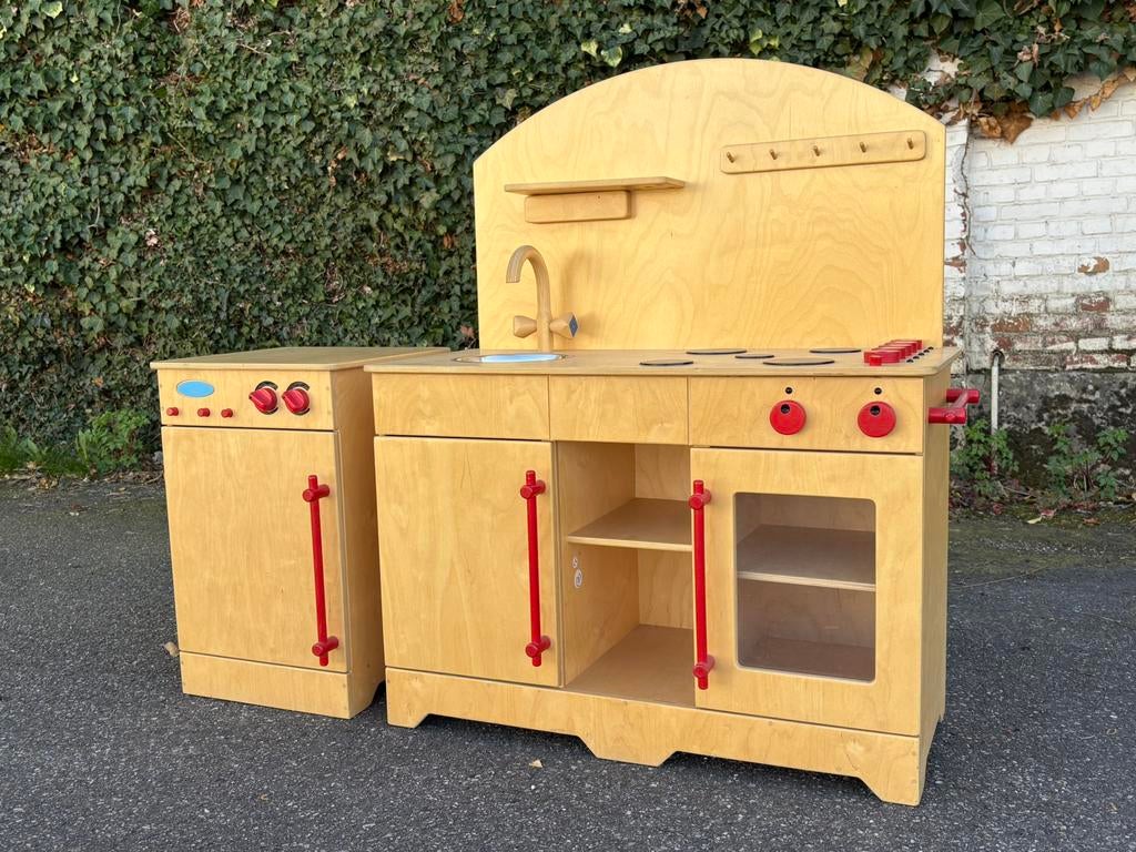 Speelkeukentje met afwasmachine, Ophalen, Zo goed als nieuw