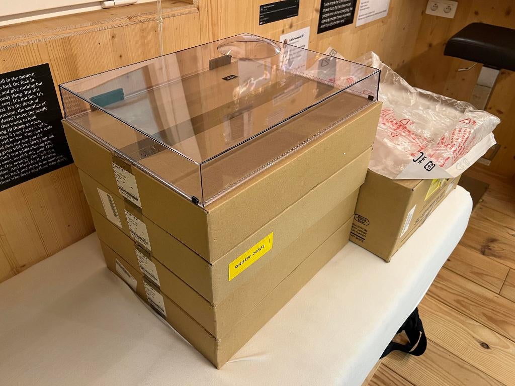 5x Technics Stofkap MK2 MK5 M5G RYF0370B-X nieuw/ongebruikt, TV, Hi-fi & Vidéo, Tourne-disques, Enlèvement ou Envoi, Neuf, Pièce tourne-disques