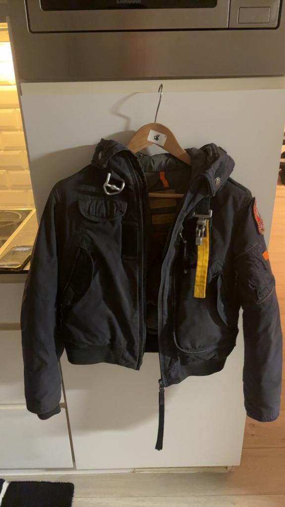 Parajumper, Kleding | Heren, Jassen | Winter, Zo goed als nieuw, Maat 46 (S) of kleiner, Zwart, Ophalen of Verzenden