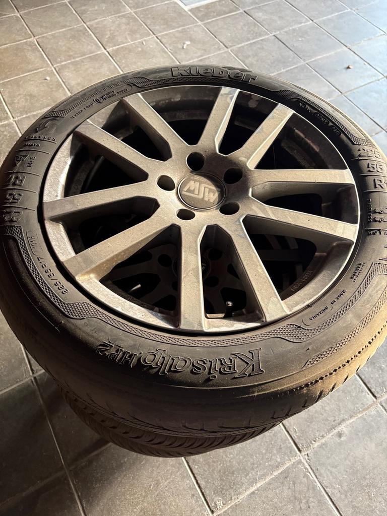 4 Jantes, Ophalen, Gebruikt, 17 inch, Velg(en)