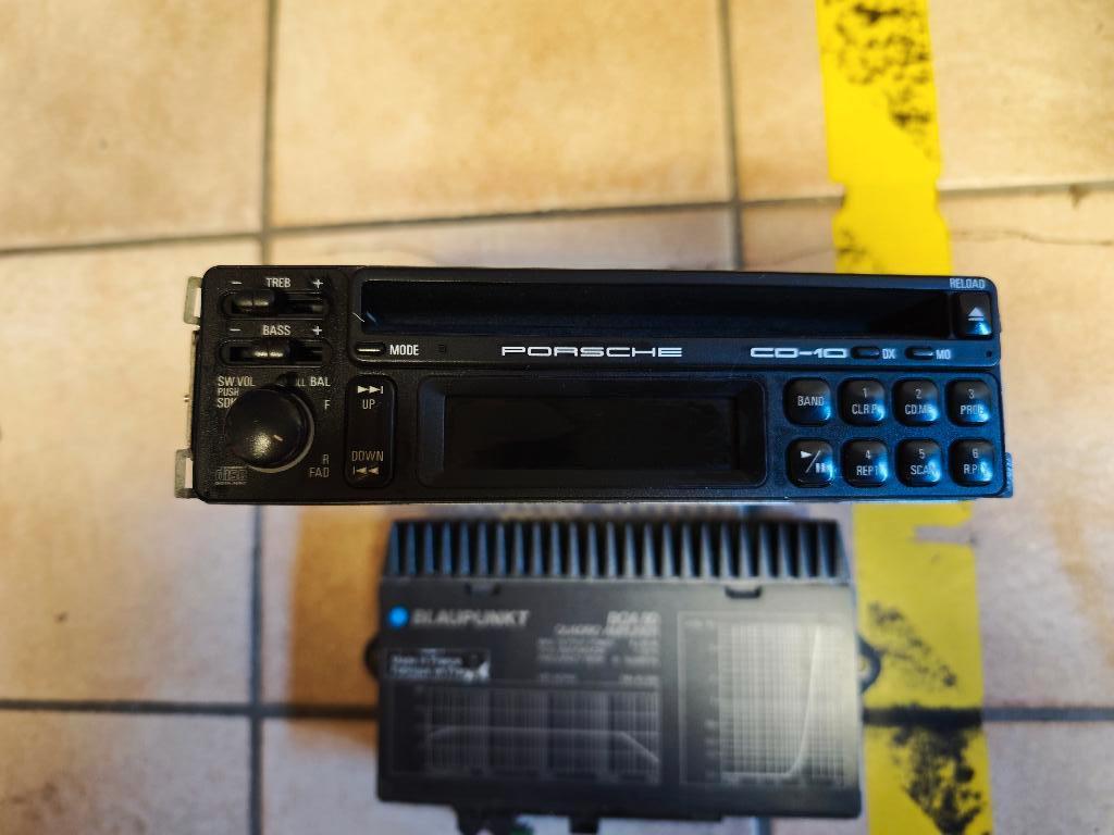 Porsche CD10+BQA80 versterker, Auto's, Particulier, Te koop