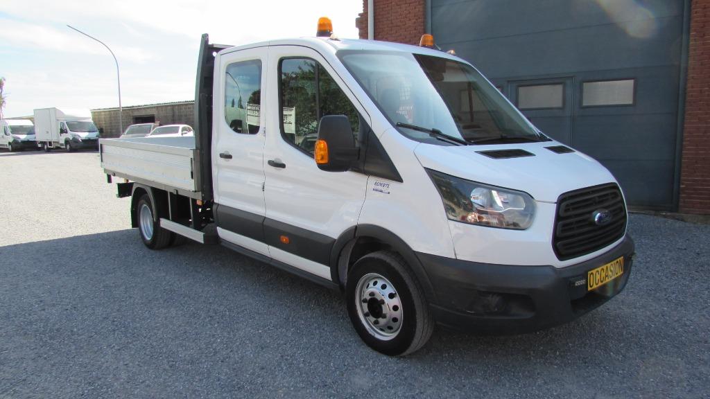 FORD TRANSIT DOIBLE-CABINE MAXI170CV 16950€ttc, Auto's, 4 deurs, Achterwielaandrijving, Euro 6, 4 cilinders