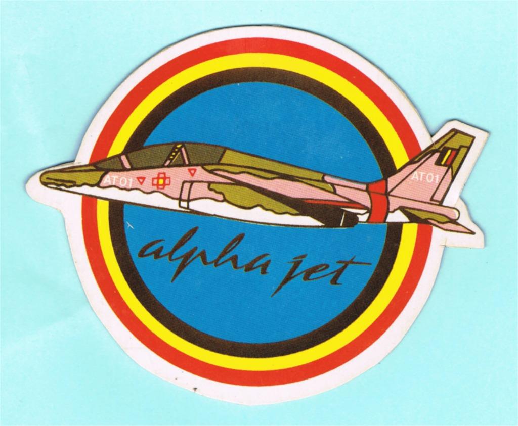 16 x Belgian Air Force Magneetstickers  divers, Verzamelen, Militaria | Algemeen, Ophalen of Verzenden, Luchtmacht, Embleem of Badge