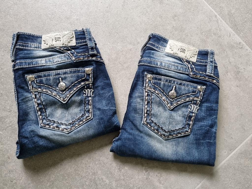 Western jeans-miss me jeans skinny-maat 27-38, Ophalen of Verzenden, Zo goed als nieuw, Western, Overige typen