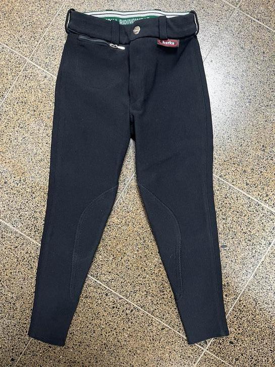 Paardrijbroek Horka zwart maat 128, Dieren en Toebehoren, Ophalen, Zo goed als nieuw, Kinderen