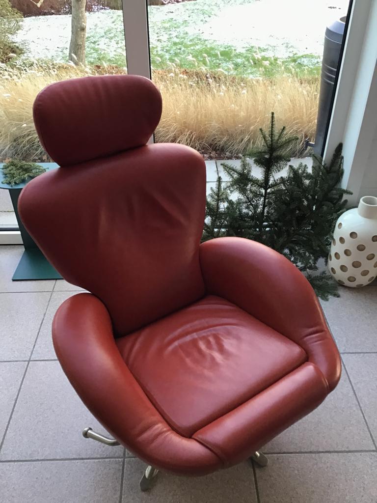 Relax zetel Cassina Dodo, Huis en Inrichting, Zetels | Zetels en Chaises Longues, Ophalen, Zo goed als nieuw, Leer