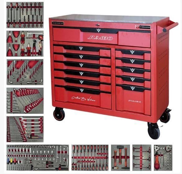 Servante d’atelier jumbo 12– Werkplaatswagen  gereedschap, Bricolage & Construction, Enlèvement, Neuf