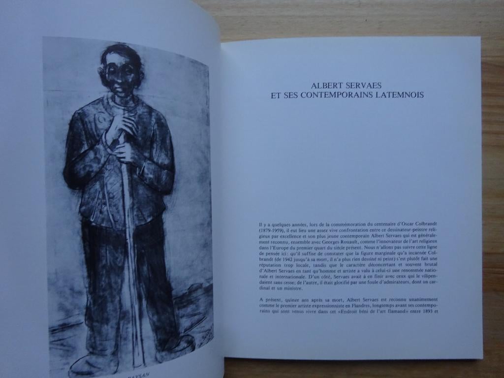 Albert Servaes en zijn Latemse tijdgenoten 1981 Oostende, Gelezen, Ophalen of Verzenden, Jos Murez, Schilder- en Tekenkunst