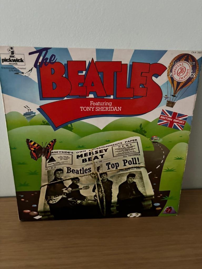 LP - The Beatles - the beatles featuring Tony Sheridan, Ophalen of Verzenden, Gebruikt, 12 inch