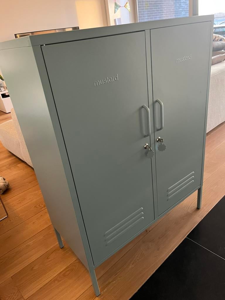 Mustard made locker midi, Huis en Inrichting, Kasten | Lockerkasten, Ophalen, Gebruikt, Modern