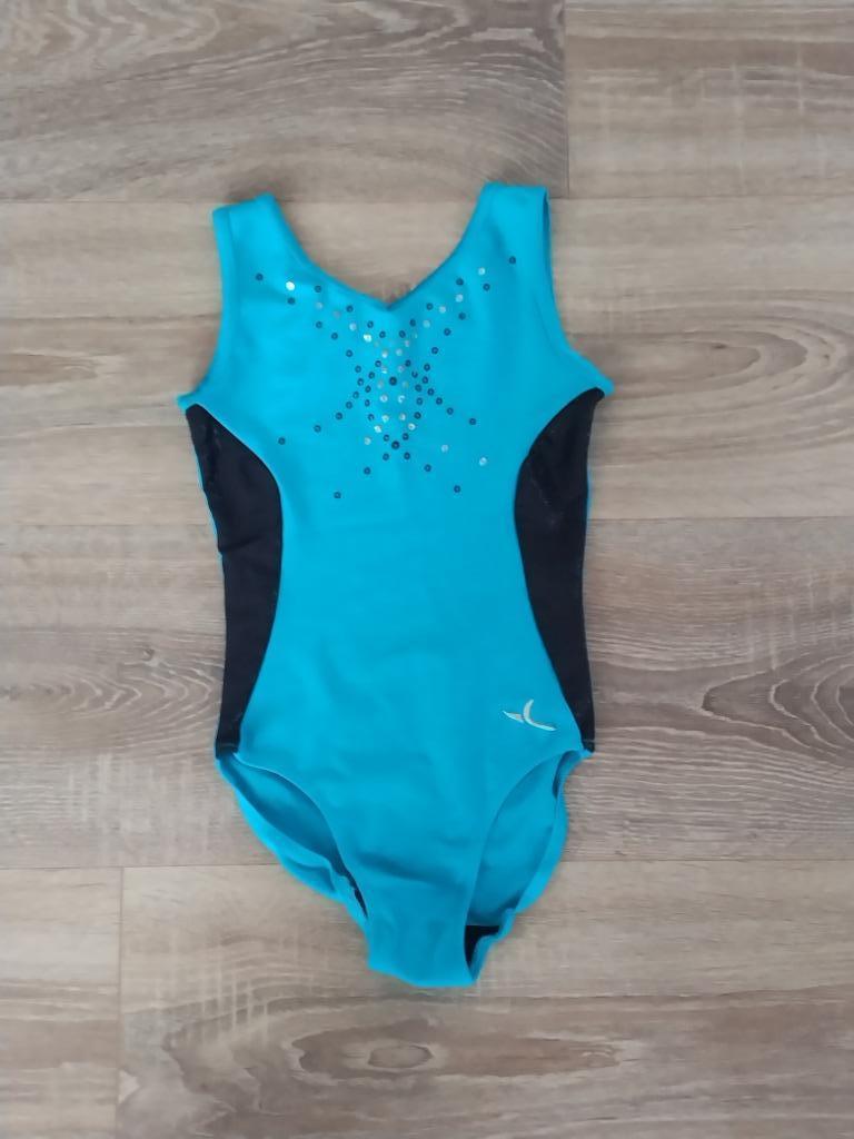 Justaucorps 6 ans, Sports & Fitness, Gymnastique, Enlèvement, Utilisé, Maillot de gymnastique, Bleu