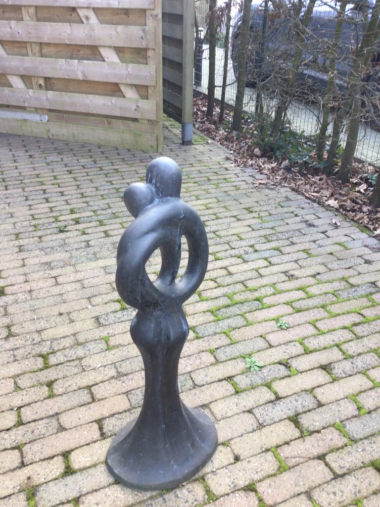 Abstract liefdespaar, Tuin en Terras, Ophalen, Gebruikt, Abstract beeld