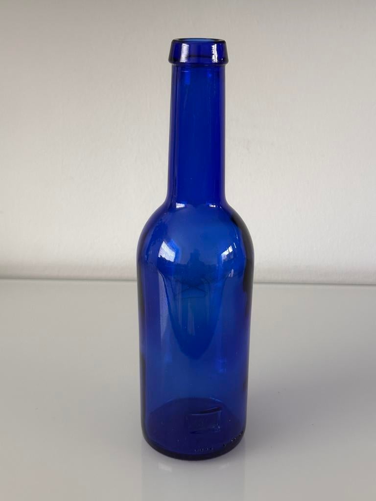 Blauwe fles 24cm, Huis en Inrichting, Ophalen, Zo goed als nieuw