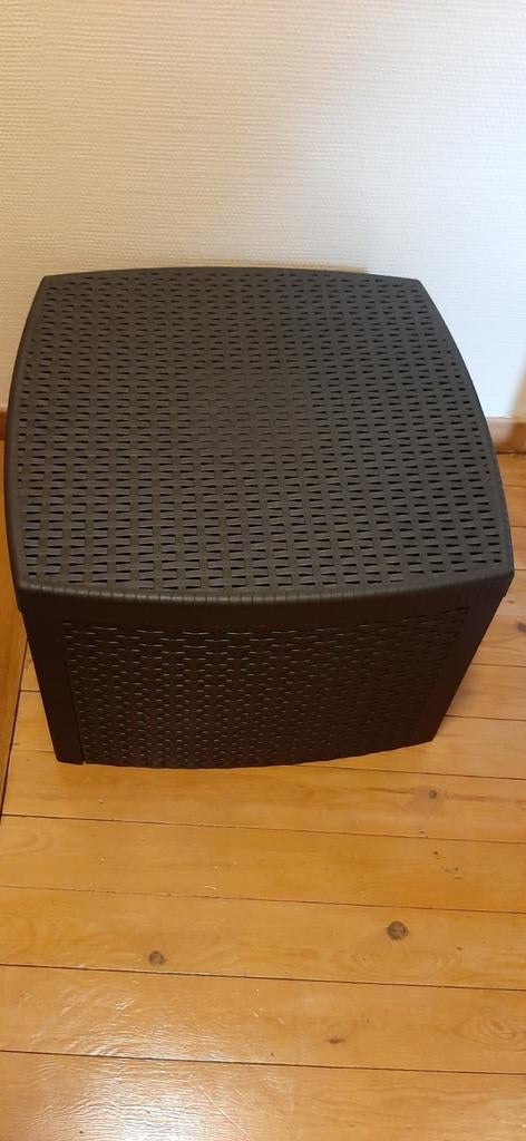 Bijzettafel , zitbank met opbergruimte, Ophalen, Zo goed als nieuw