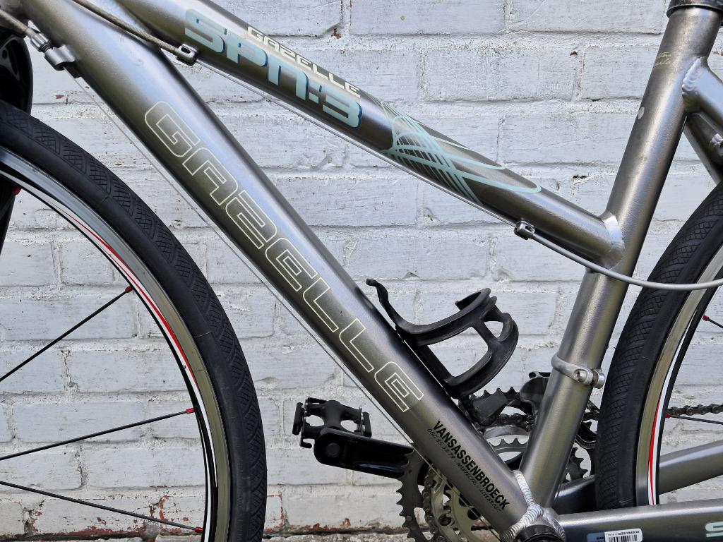 Superlichte dames koersfiets Gazelle, maat 45, Fietsen en Brommers, Ophalen, 28 inch, Gebruikt, Minder dan 47 cm