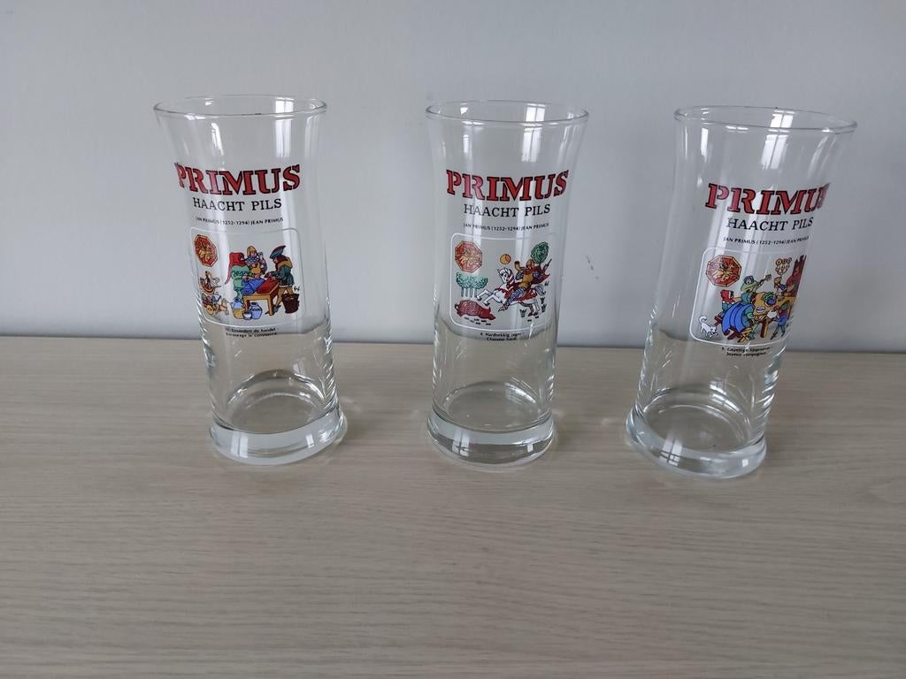 Lunettes de la collection Primus, Collections, Enlèvement ou Envoi, Comme neuf, Verre à bière