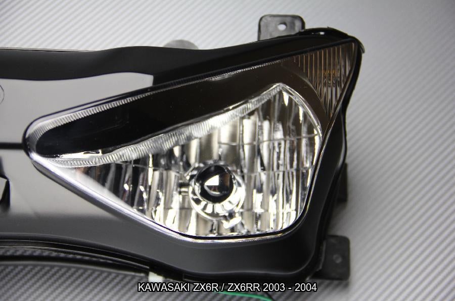 Phare / Optique AVDB avant KAWASAKI ZX6R / ZX6RR 2003 - 2004, Motos, Enlèvement ou Envoi, Neuf
