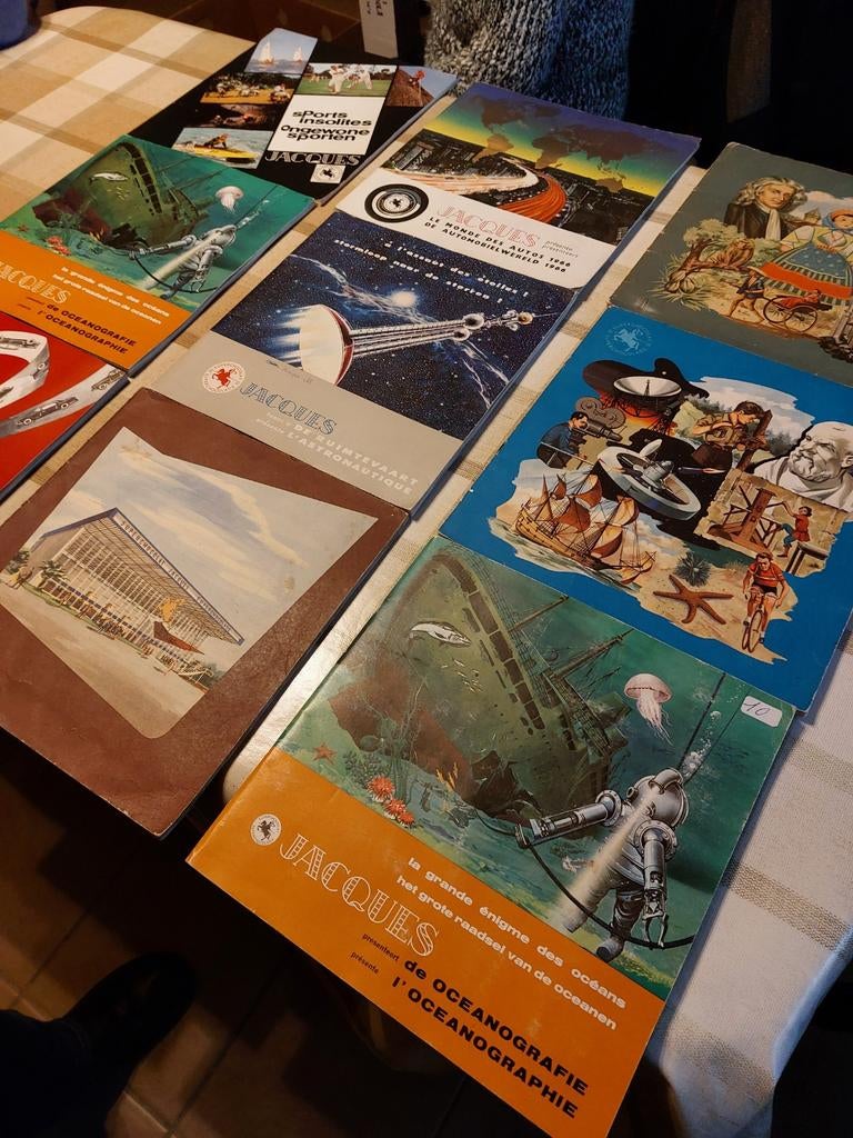 Prentenboeken Jacques, Ophalen