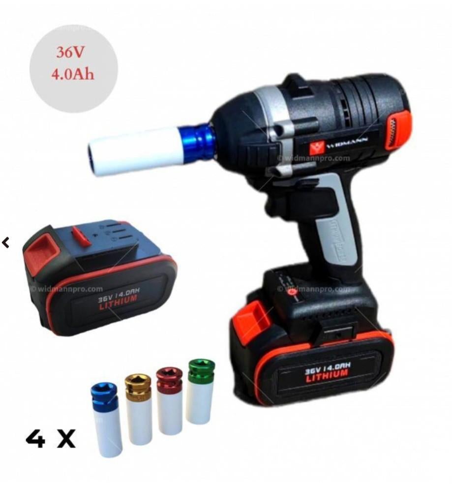 Pack duo clé à chocs + meuleuse d'angle + jeu de douilles, Enlèvement ou Envoi, Neuf, Batterie