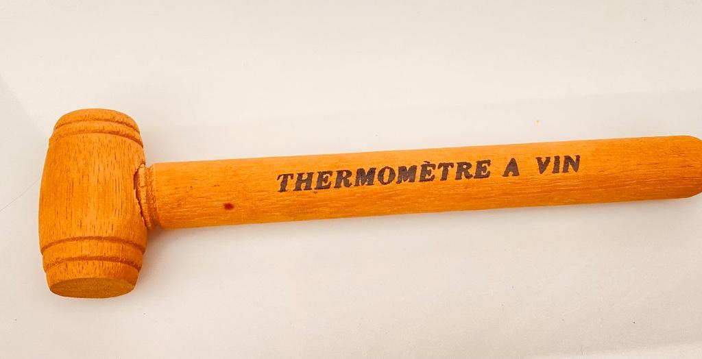 Thermomètre à vin, Maison & Meubles, Enlèvement ou Envoi, Comme neuf, Verre, Autres types