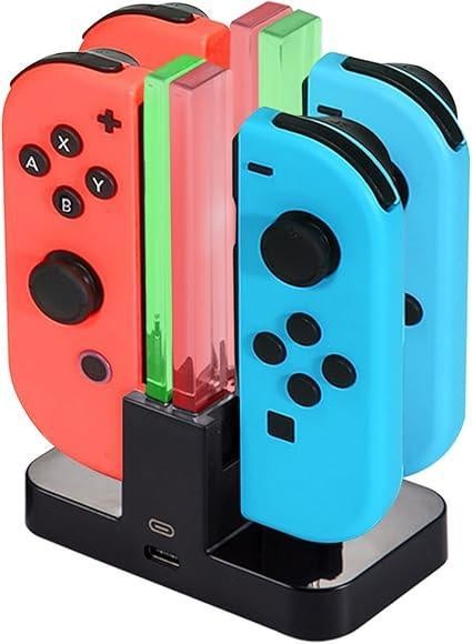 4-in-1 oplader voor Joy Con | Laadstation | GRATIS LEVERING
