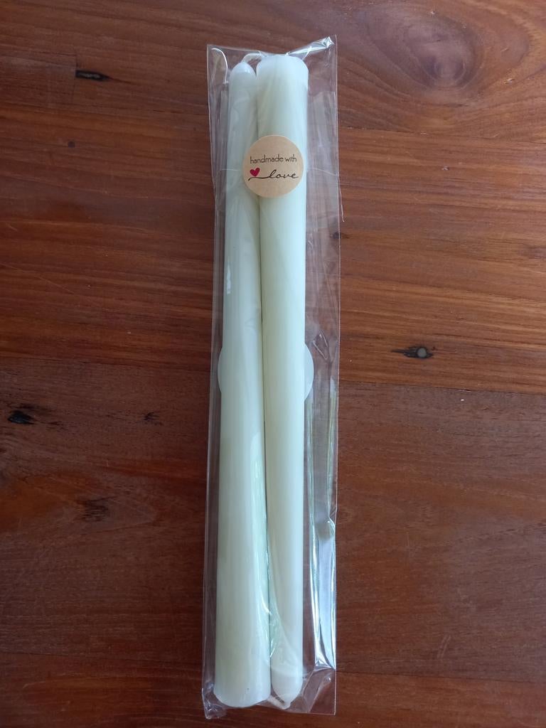 Handgemaakte bijenwas kaarsen, Ophalen of Verzenden, Nieuw