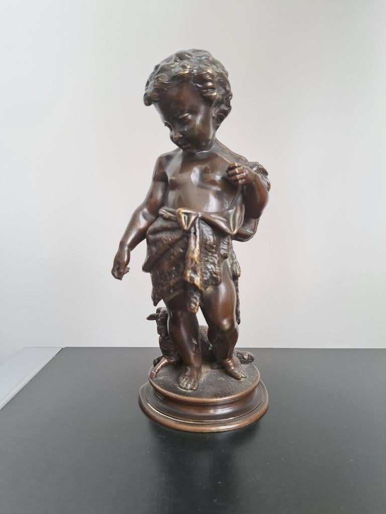 Bronzen beeldje, Antiek en Kunst, Kunst | Beelden en Houtsnijwerken, Ophalen