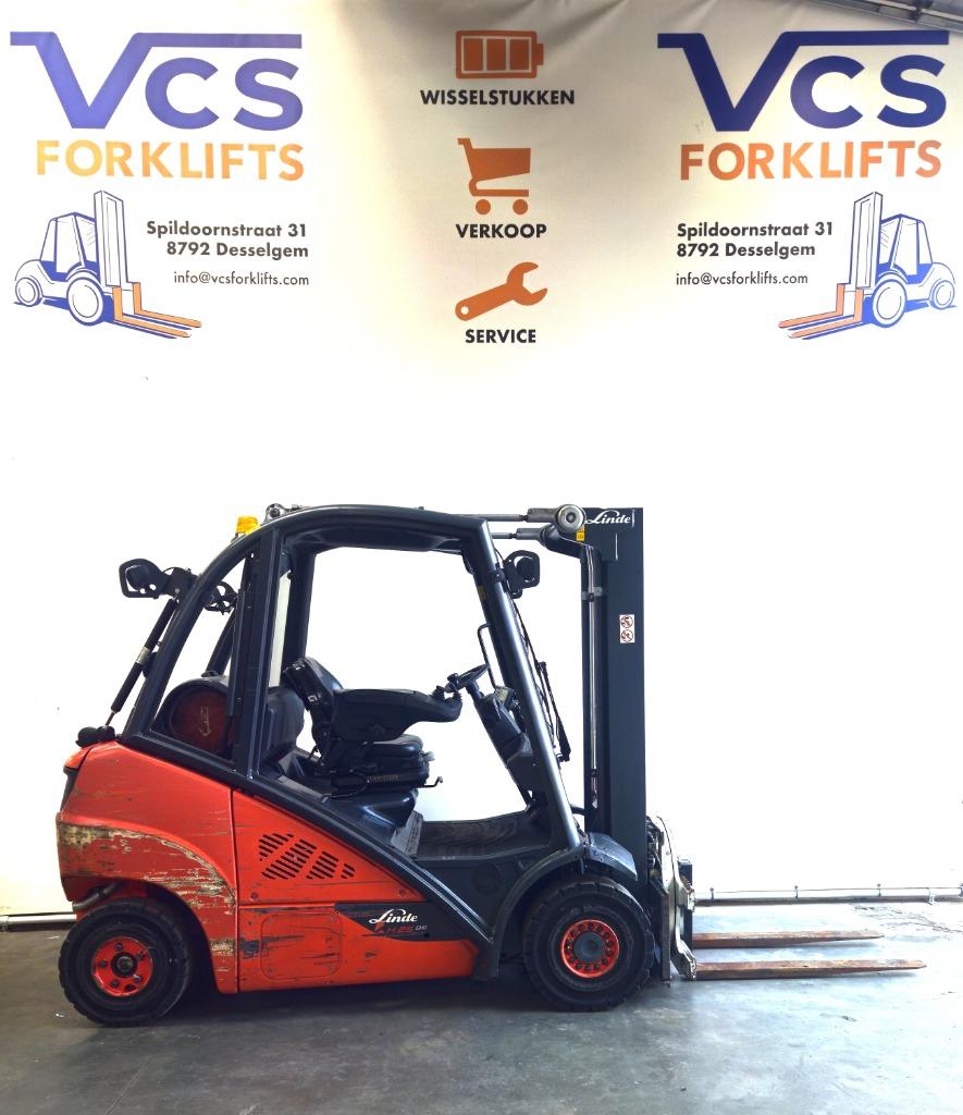 LPG heftruck 2.5 ton, LINDE, Heftruck, 2000 tot 3000 kg, Ophalen
