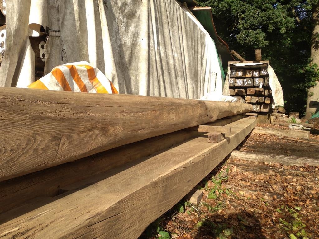 vieux poutres en chêne, Enlèvement, Comme neuf, Chêne