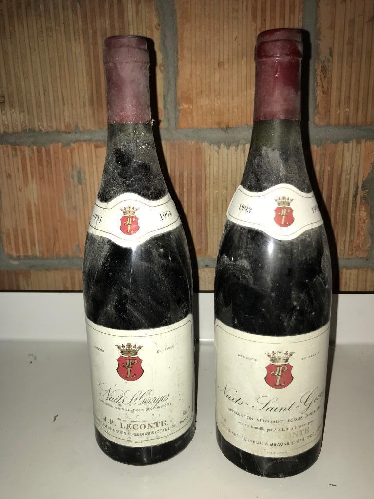 2 flessen Nuits-Saint-Georges 1993 & 1994, Collections, Vins, Neuf, Enlèvement, Vin rouge, France