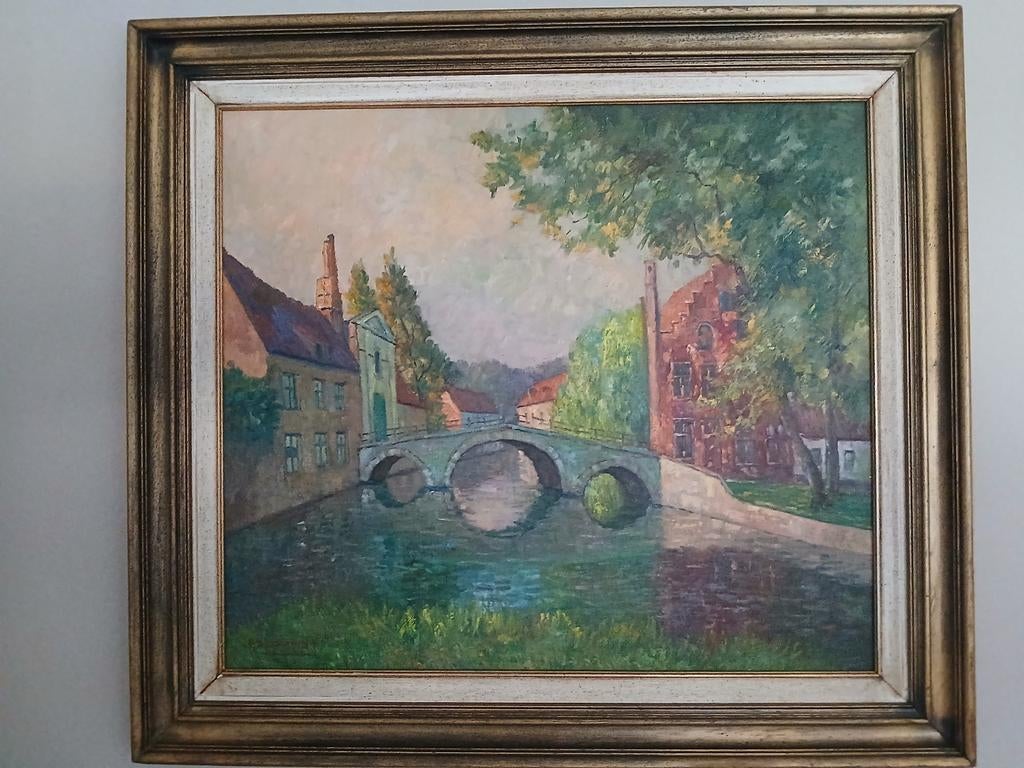 NAND DEPONDT 60-70 BRUGS TAFEREEL, Antiek en Kunst, Ophalen of Verzenden