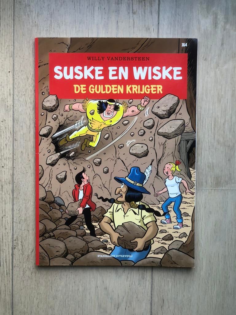 Willy Vandersteen - Suske en Wiske-De gulden krijger, Boeken, Stripverhalen, Zo goed als nieuw, Ophalen