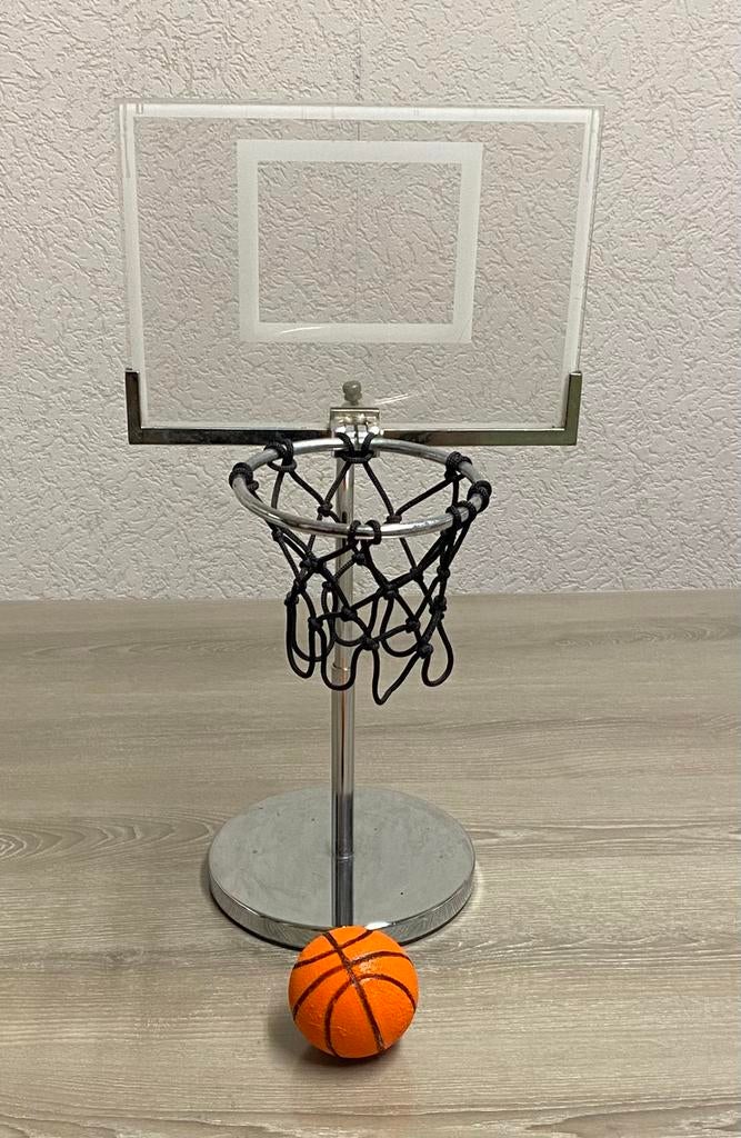 Mini Panier de Basket-Ball de Bureau, prix : 10€, Enlèvement ou Envoi, Réglable en hauteur, Comme neuf, Bureau