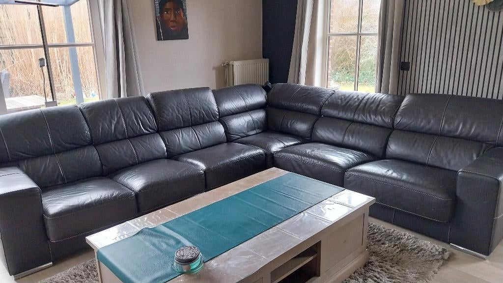 Leren hoekzetel, beschikbaar vanaf mei., Enlèvement, Utilisé, Cuir