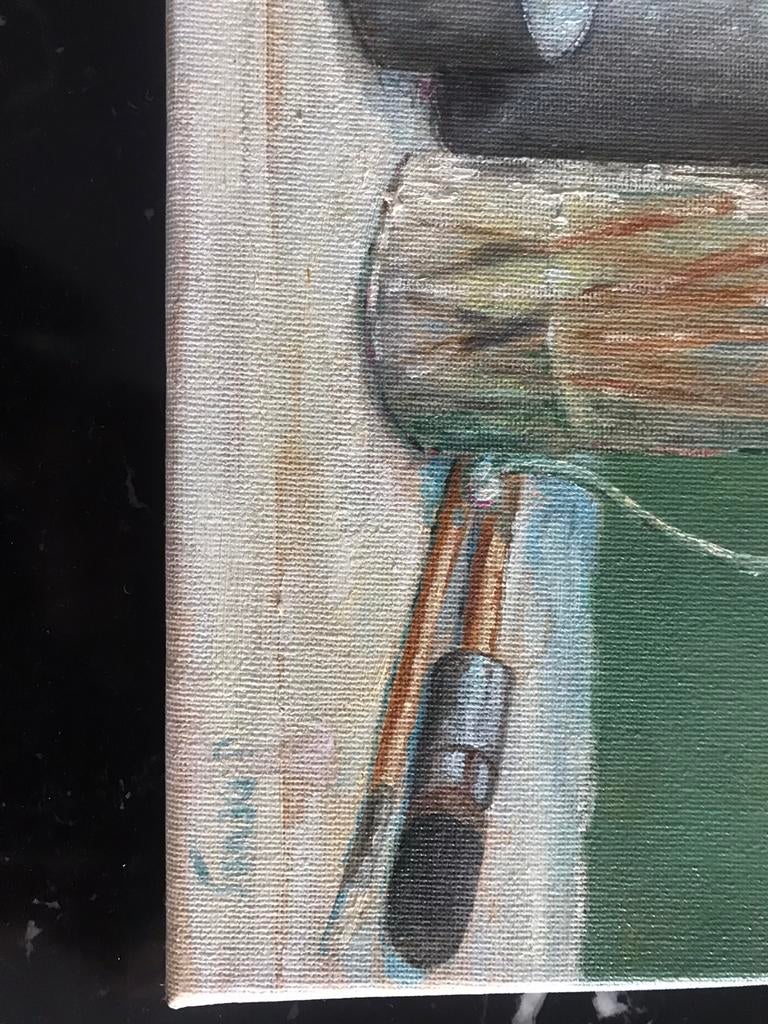 Stil leven 2 stuks 40 cm op 30 cm, Antiek en Kunst, Kunst | Schilderijen | Abstract, Ophalen of Verzenden