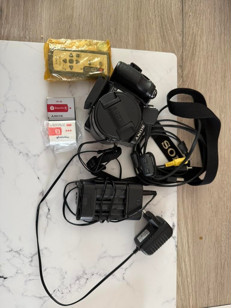 Sony fototoestel, Ophalen, Fototoestel