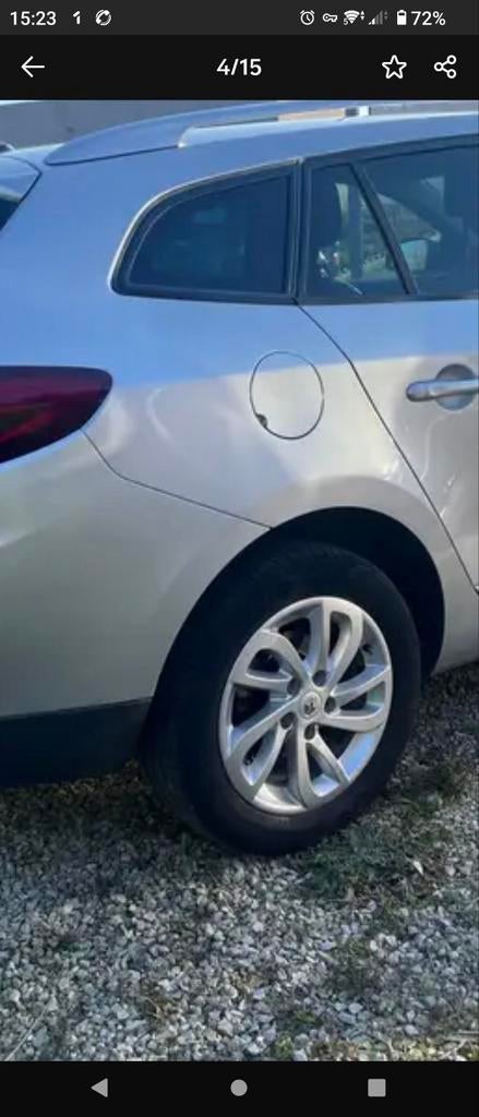 RENAULT Megane Grandtour Limited velgen, Autos : Pièces & Accessoires, Pneus & Jantes, Enlèvement, Utilisé, Pneu(s)