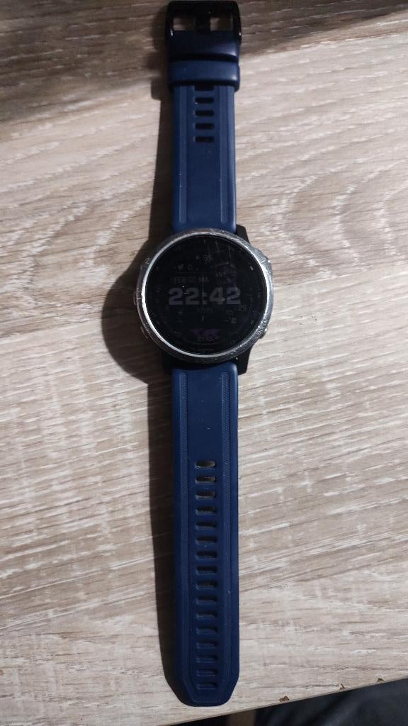 Garmin fenix 5s  blauw bandje, Ophalen, Gebruikt, Blauw, Garmin