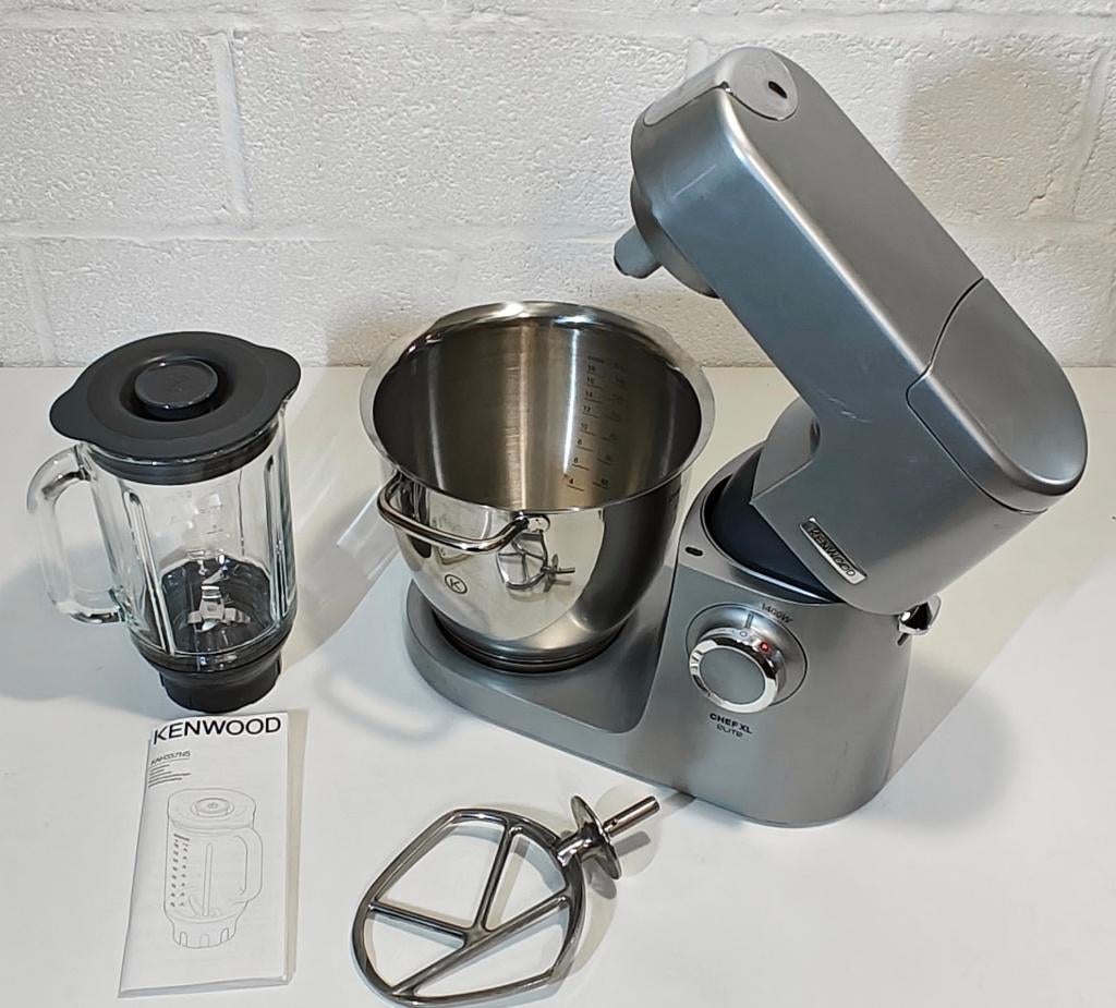 Kenwood Chef Elite 1400w + Blender, Elektronische apparatuur, Keukenmixers, Gebruikt, 4 liter of meer, 3 snelheden of meer, Ophalen