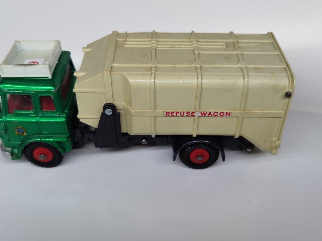 Vintage BEDFORD Refuse Wagon 1970 1/43 DINKY TOYS GB England, Hobby en Vrije tijd, Modelauto's | 1:43, Zo goed als nieuw, Bus of Vrachtwagen