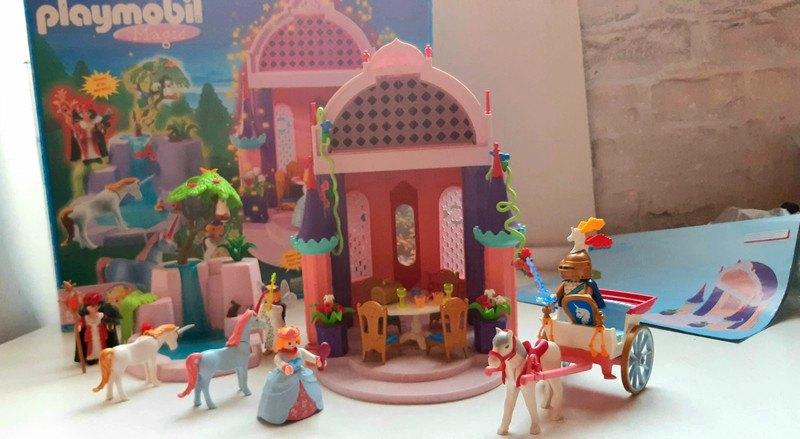Playmobil 5756 Sprookjespaleis Eenhoornprinses, Kinderen en Baby's, Ophalen of Verzenden, Zo goed als nieuw, Complete set